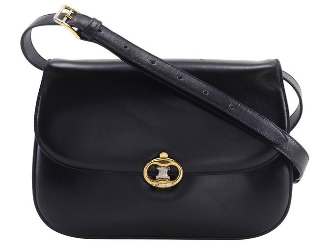 Céline Sac à épaule Celine Triomphe Noir