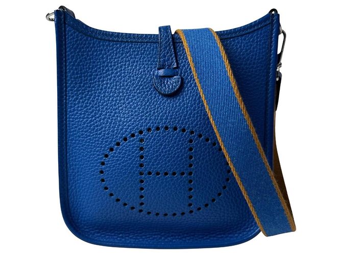 Hermès Borsa a tracolla Hermes Evelyne Amazon TPM Blu