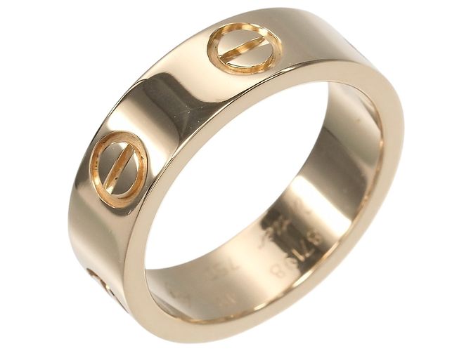 Anello Cartier Love Classic Band D'oro