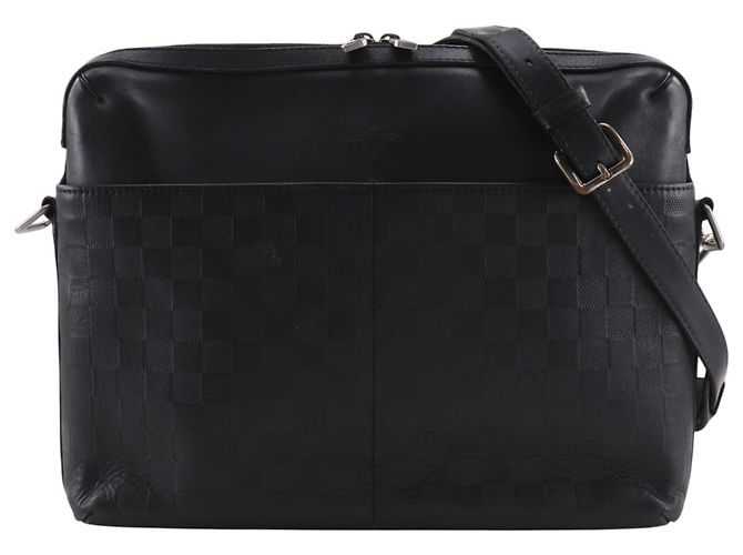 Louis Vuitton Calypso MM Shoulder Bag Black