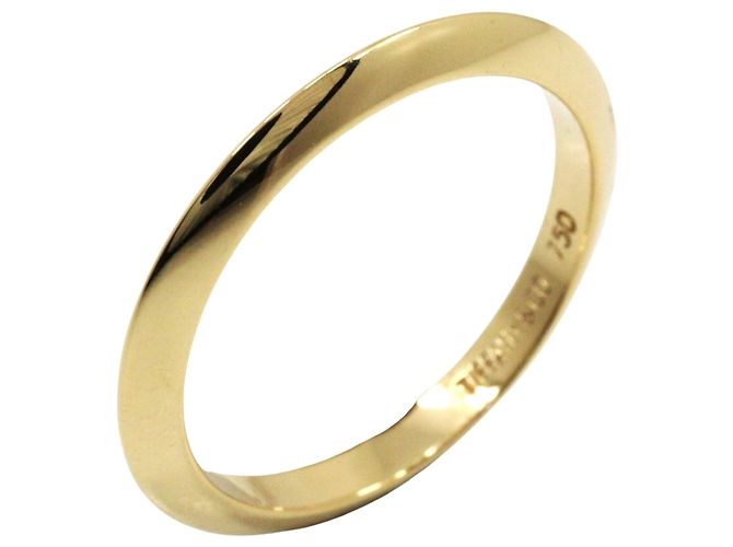 Autre Marque Anello Knife Edge Tiffany & Co. in oro giallo D'oro