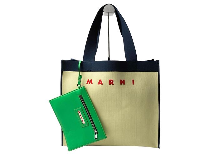 Saco Tote em Jacquard Marni para Mulher Multicor
