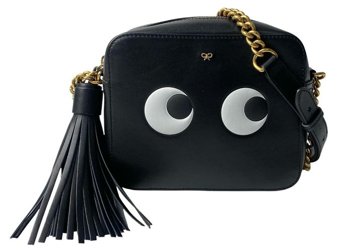 Borsa a tracolla Anya Hindmarch Eyes Nero