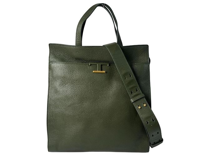 Saco de Ombro/Tote Bag 2-Way T-Timeless da Tod's Verde