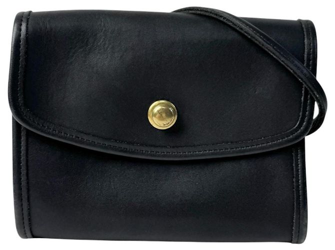 Coach OLD COACH Bolsa de ombro German Snap Preto