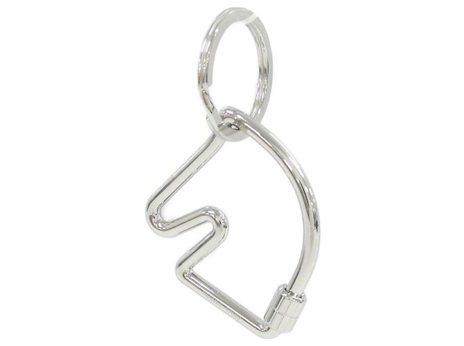 Hermès Hermes Cheval Keyring 077216FJ Prata