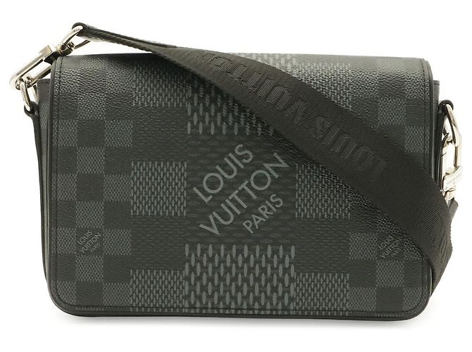 Louis Vuitton Damier Graphite Studio Messenger Preto