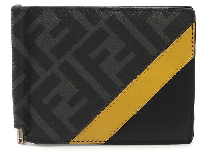 Cartera bi-fold Fendi Diagonal Zucca Multicolor