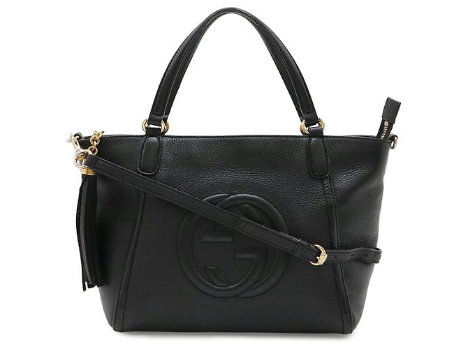 Tote Gucci Soho Interlocking G Nero