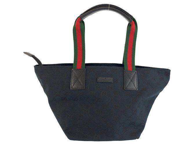 Borsa Tote Gucci GG Canvas Nero