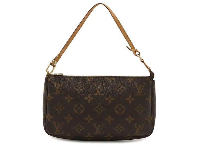 Bolsa de Acessórios Louis Vuitton Marrom