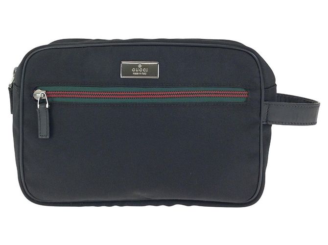 Pochette Gucci en Nylon Noir