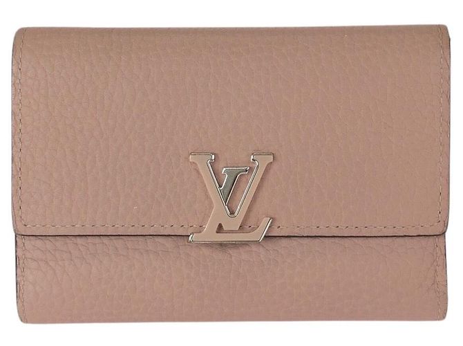 Portefeuille compact Capucines Louis Vuitton Rose