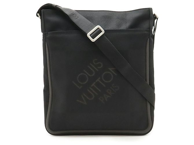 Borsa a tracolla Louis Vuitton Damier Geant Companion Nero