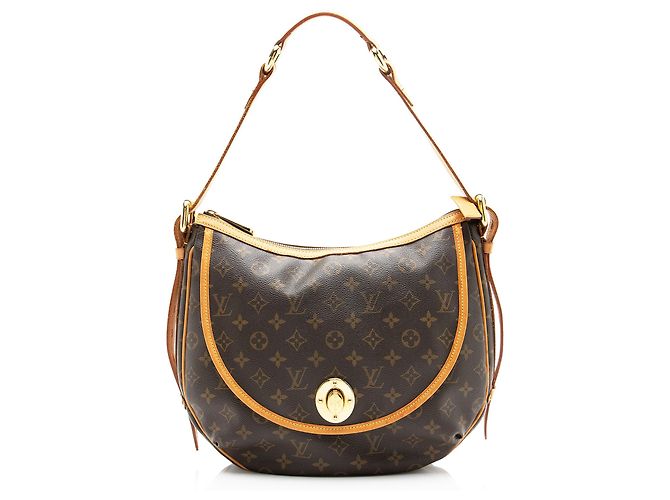 Bolsa de Ombro Louis Vuitton Monogram Canvas Tulum GM Marrom