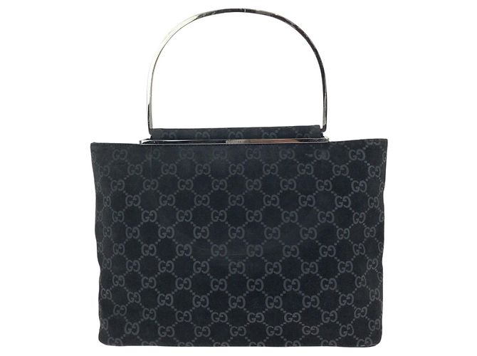 Sac cabas Gucci GG Pattern Noir