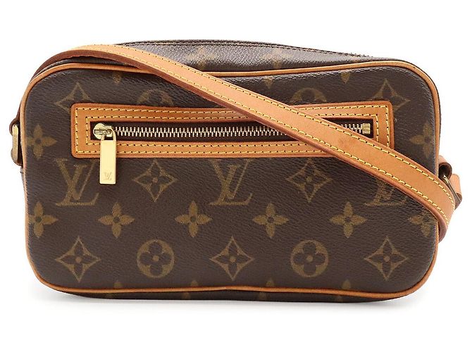 Borsa a tracolla Louis Vuitton Pochette Cite Marrone