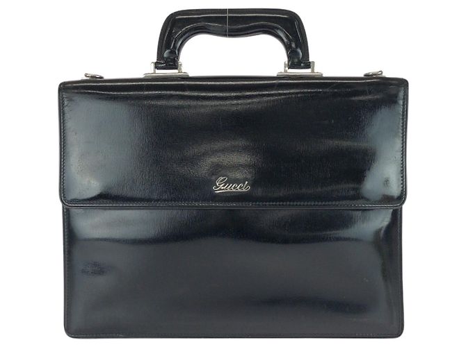 Mallette Vintage Gucci Noir