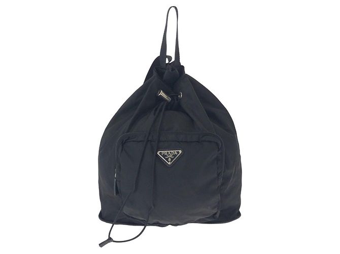 Prada Tessuto Backpack Black