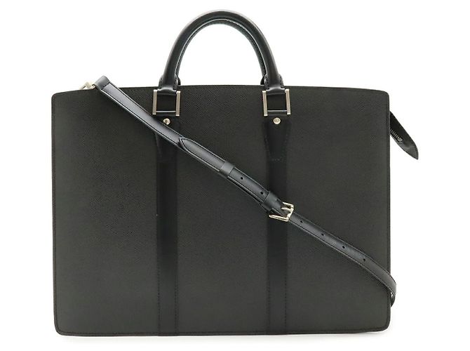 Louis Vuitton Porte-Documents Briefcase Grau