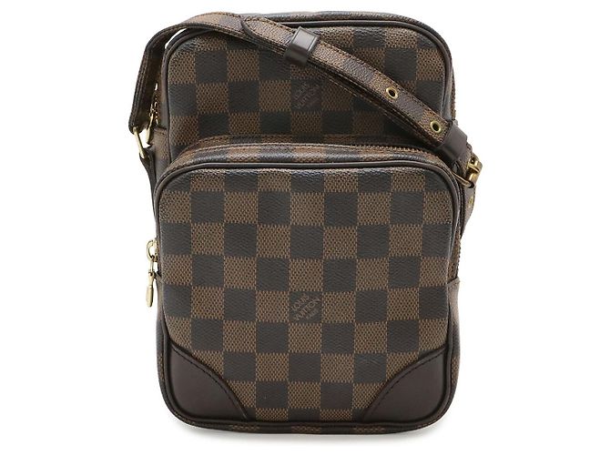 Bolsa de Ombro Louis Vuitton Damier Amazon Marrom