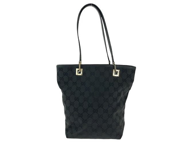 Borsa Tote Gucci GG Canvas Nero