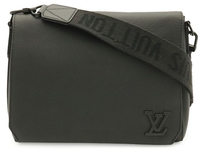 Borsa a tracolla Louis Vuitton Takeoff Messenger Nero