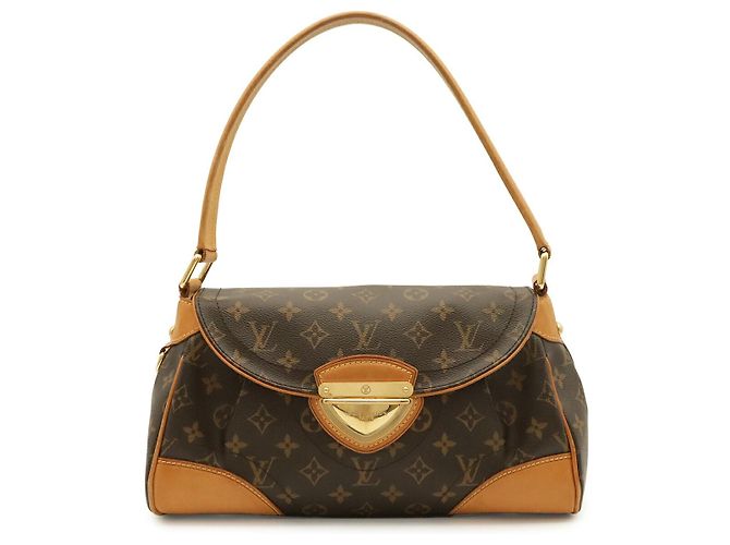 Borsa a tracolla Louis Vuitton Monogram Beverly MM Marrone