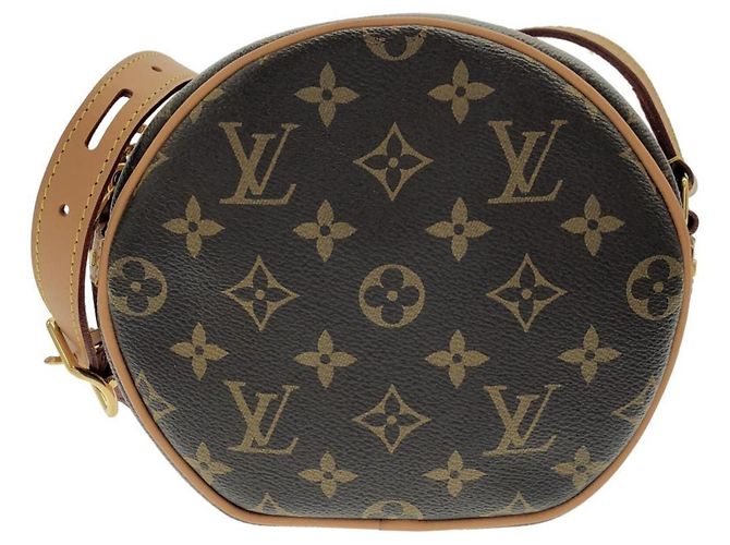 Borsa a tracolla Louis Vuitton Monogram Boite Chapeau Souple PM Marrone