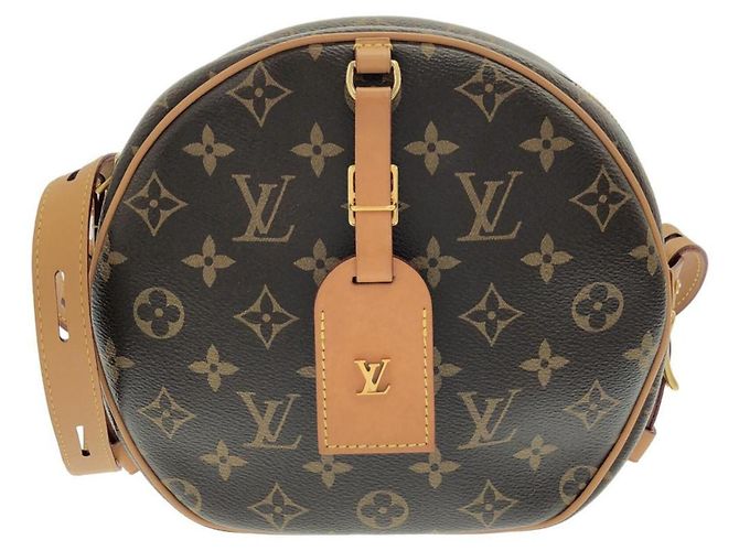 Borsa a tracolla Louis Vuitton Monogram Boite Chapeau Souple MM Marrone