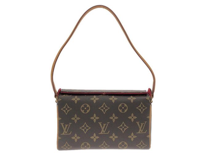 Borsa Louis Vuitton Monogram Recital Marrone