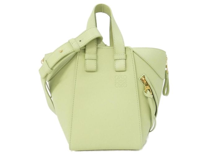 Borsa a spalla Loewe Hammock Compact Verde
