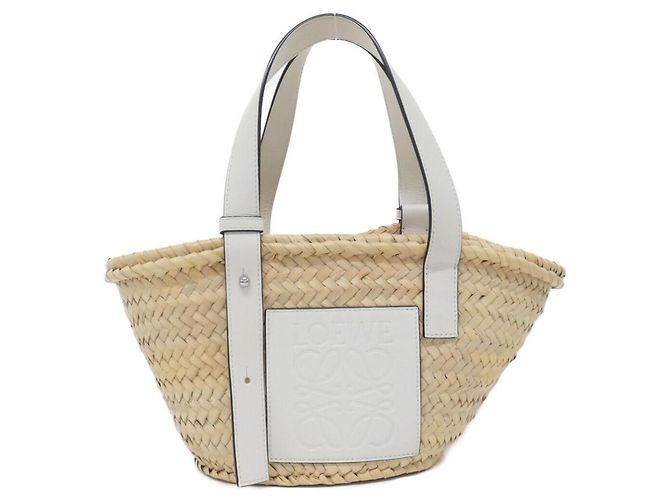 Sac à main Loewe A223S93X04 en Beige et Blanc
