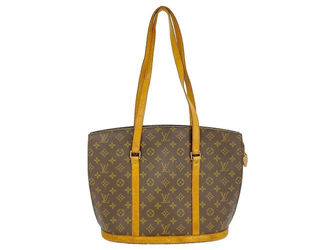 Sac cabas Louis Vuitton Monogram Babylon Marron