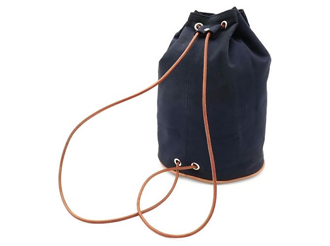 Hermès Borsa a tracolla Hermes Polochon Mimil PM Blu navy
