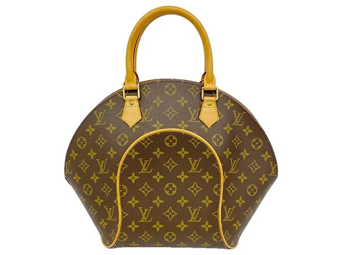 Borsa Louis Vuitton Monogram Ellipse MM Marrone