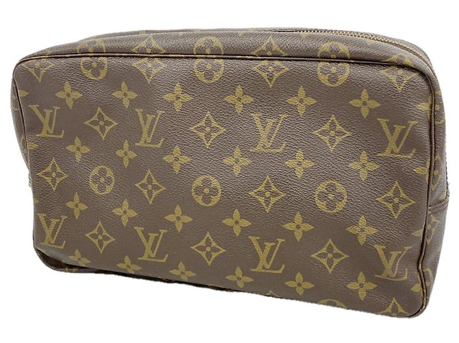 Louis Vuitton Monogram Toilette 28 Täschchen Braun