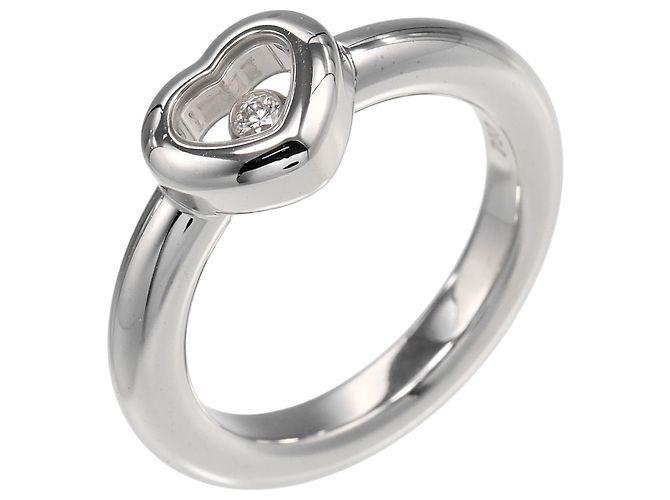 Anillo Chopard Happy Diamonds Heart en Oro Blanco de 18K