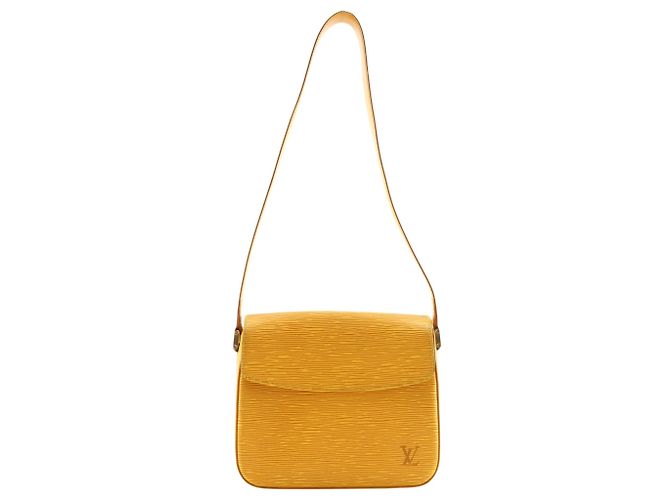 Borsa a tracolla Louis Vuitton Bushi Giallo