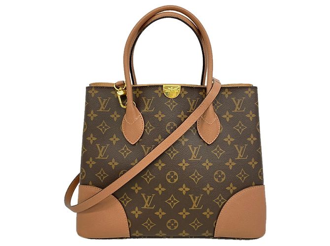 Borsa Louis Vuitton Monogram Flandrin Marrone