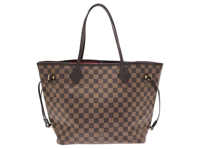 Bolsa Louis Vuitton Damier Neverfull MM Damier ebene