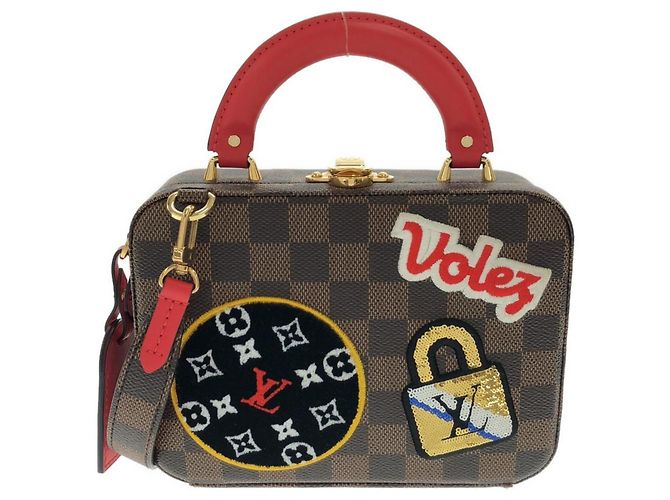 Bolsa Louis Vuitton Damier LV Stories Box Damier ebene