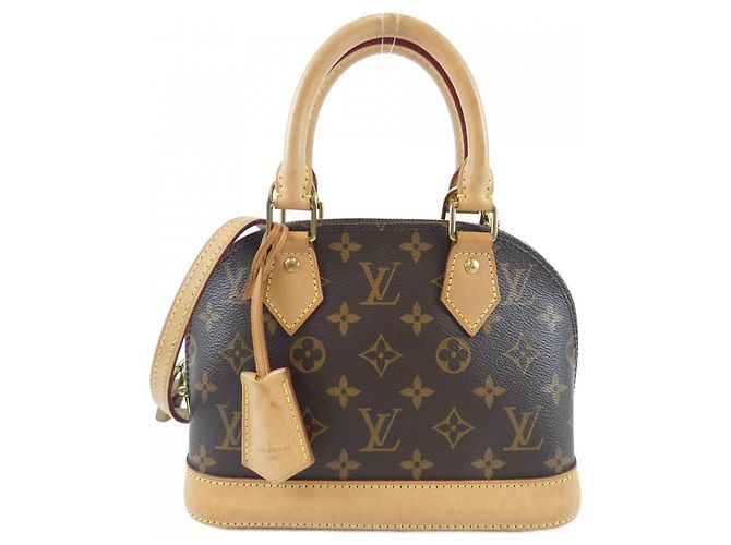 Louis Vuitton Monogram Alma BB Handtasche Braun
