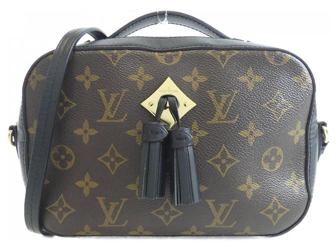 Sac à épaule Louis Vuitton Monogram Saint-Onge Marron Noir