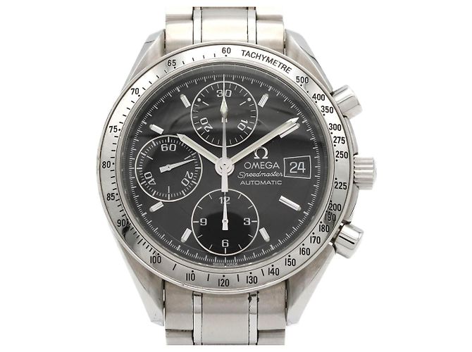 Relógio de pulso automático Omega Speedmaster Date em aço inoxidável