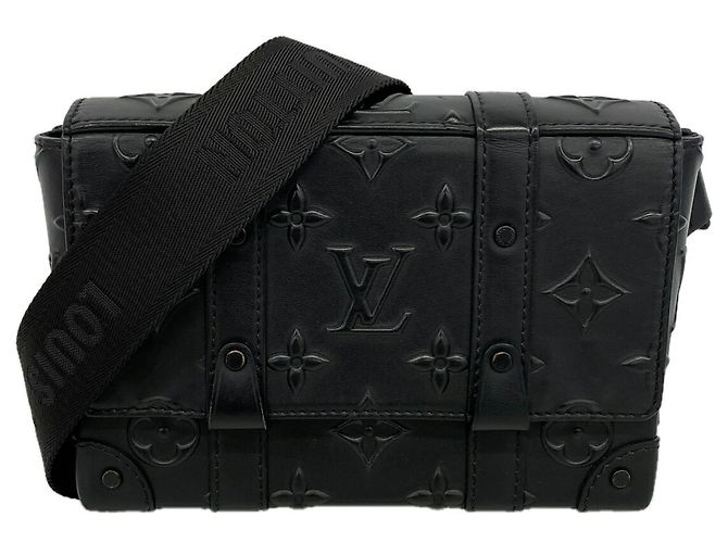 Sac Sling Louis Vuitton Monogram Seal Trunk Noir
