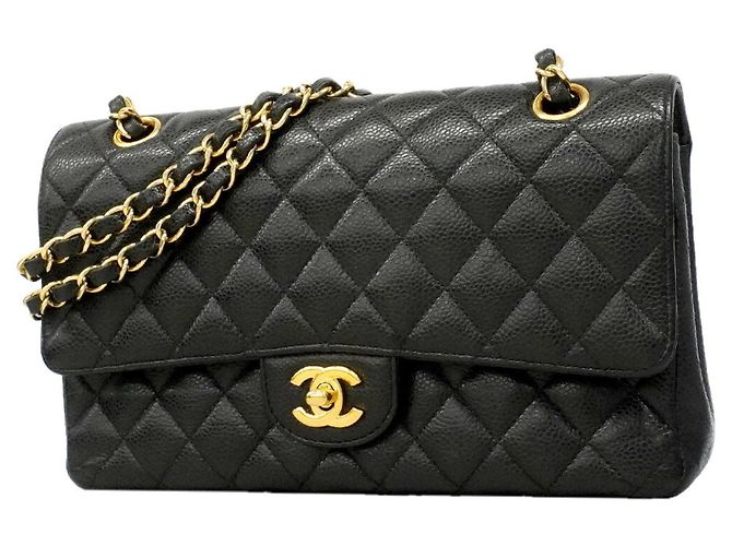 Borsa a tracolla Chanel Matelassé Nero