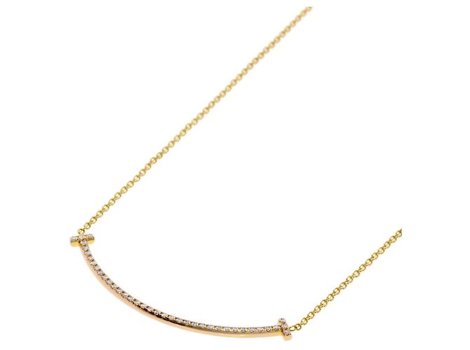 Autre Marque Collar Tiffany & Co. T Smile Small Diamond