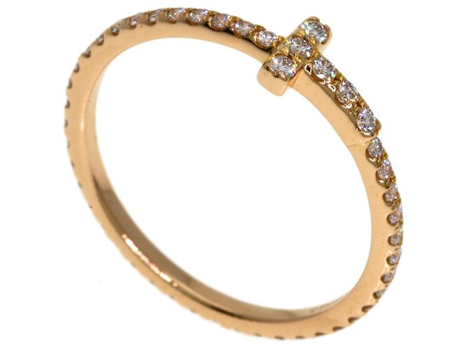 Autre Marque Anello Tiffany & Co. T Wire Full Circle Diamanti