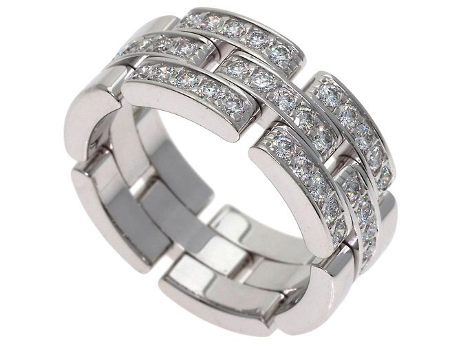 Cartier Maillon Panthère Ring mit halben Diamanten